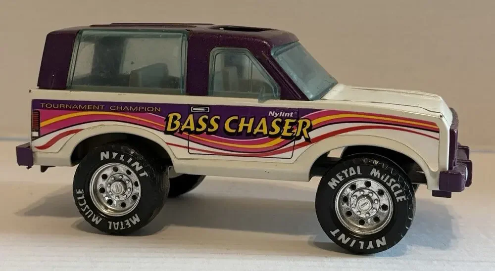 Vintage Nylint Bass Chaser Tournament Champion Bronco 2 Truck